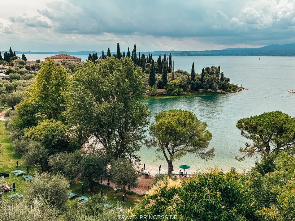 Garda Reisetipps Strandbäder Baia delle Sirene und Punta San Vigilio Erfahrungen Lohnt es sich Eintritt Gardasee Reiseblog Travelprincess Italien