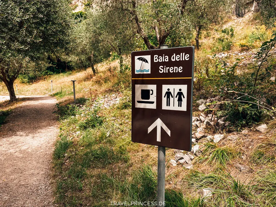 Garda Reisetipps Strandbäder Baia delle Sirene und Punta San Vigilio Erfahrungen Lohnt es sich Eintritt Gardasee Reiseblog Travelprincess Italien