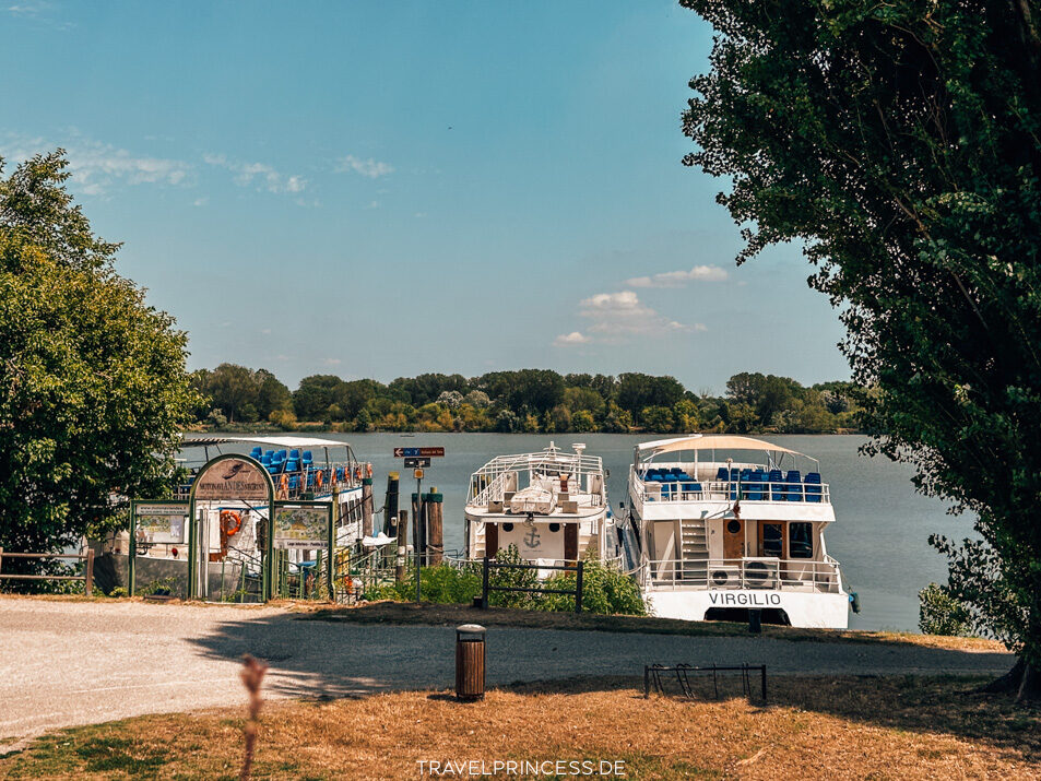 Lago di Mezzo Mantua Reisebericht Reisetipps Highlights Travelprincess Reiseblog Italien Gardasee Ausflug