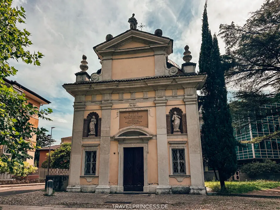 Chiesa di Santa Maria delle Grazie Trentino Italien Gardasee Reiseblog Travelprincess Sehenswürdigkeiten Kirchen