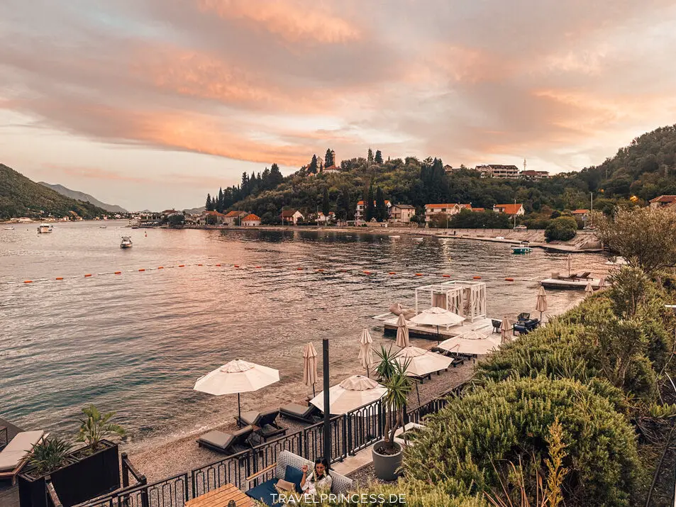 Casa del Mare Mediterraneo Montenegro Bucht von Kotor Reisetipps Hotels Unterkunft Wellness privater Strand Hotel am Meer Bucht Reiseblog Travelprincess
