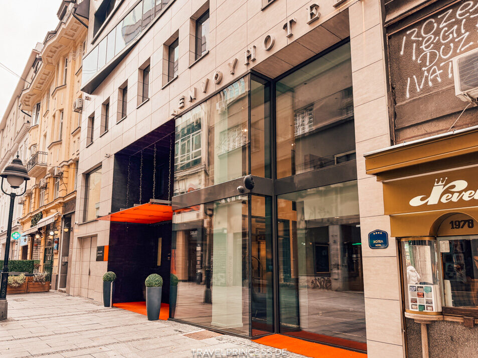 Hotel Envoy im Zentrum von Belgrad - Reisetipps Empfehlung Unterkünfte Übernachten in Belgrad Serbien Tipps Reiseblog Travelprincess Reisebericht Reiseführer