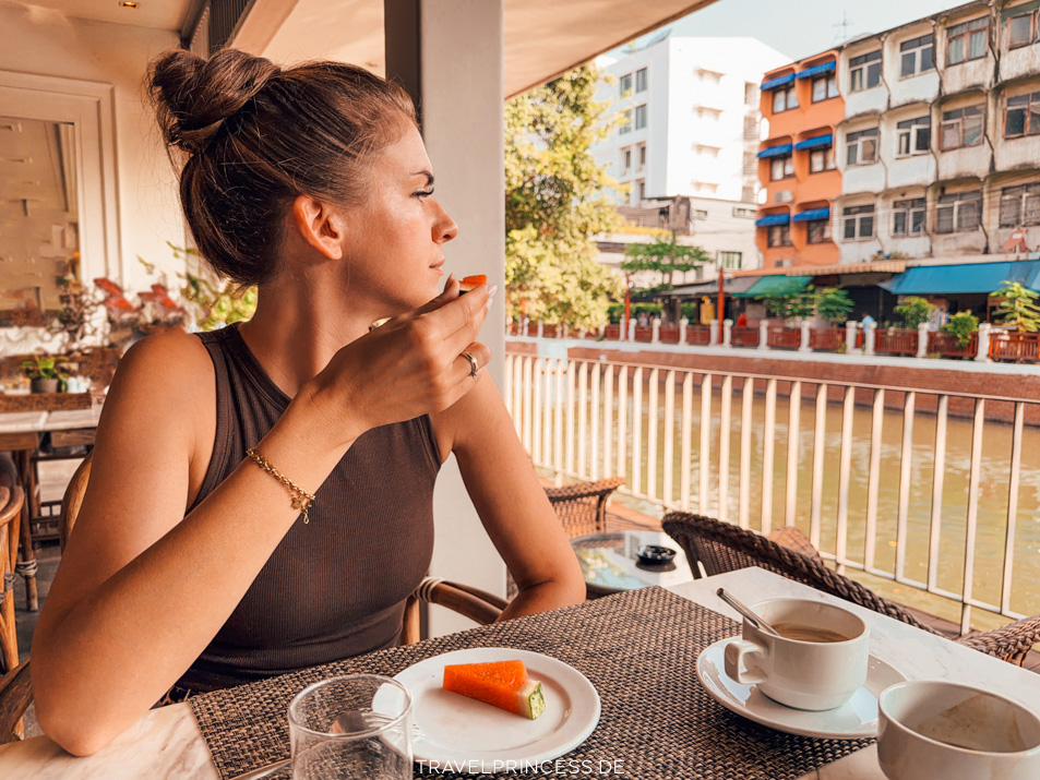 Hotel Boutiquehotel Casa Vimaya Riverside Bangkok Reisebericht Travelprincess Reiseblog Thailand Erfahrungen Vlog Hotelvlog Bewertungen