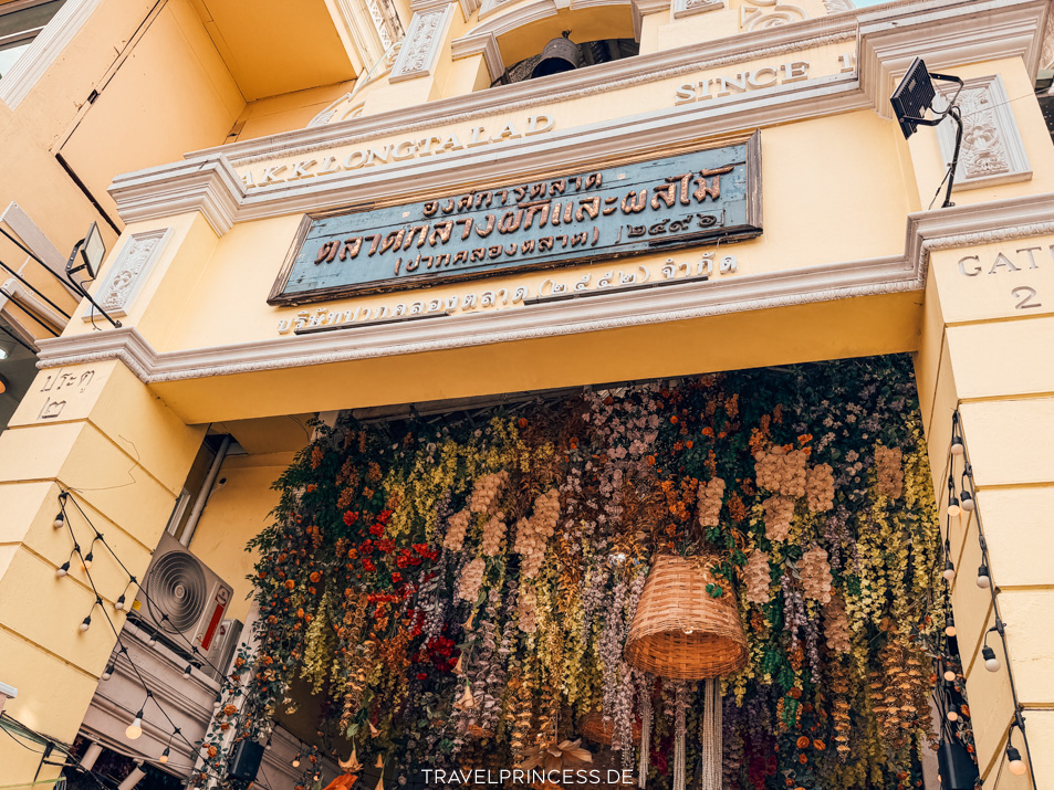 Flower Market - Pak Khlong Talat Highlights sehenswert Thailand Reisebericht Reisetipps Reiseblog Travelprincess