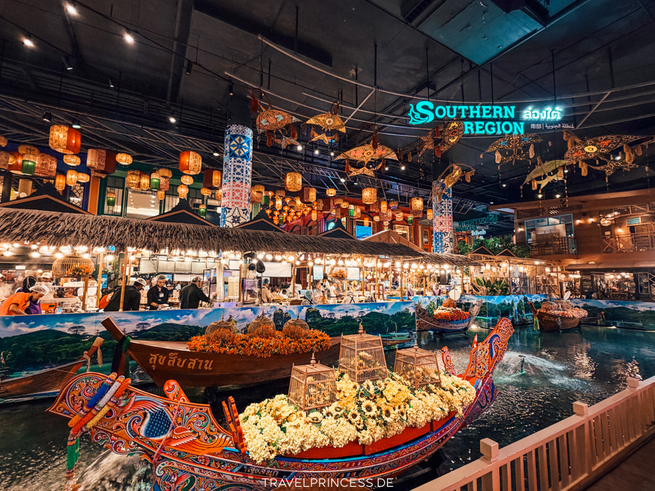 Iconsiam Mall Sook Siam Bereich Foodmarket lohnt es sich Erfahrungen Reiseblog Travelprincess