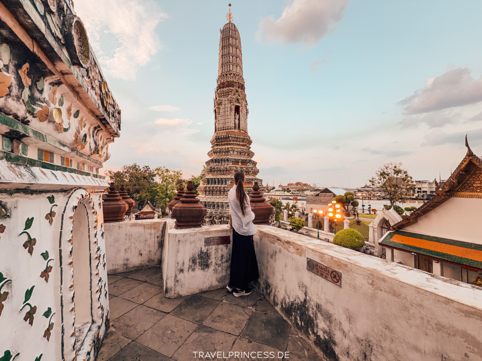 Wat Arun Fotospot Sonnenuntergang Eintritt Öffnungszeiten Fähre Boot Reisetipps Thailand Reiseblog Travelprincess