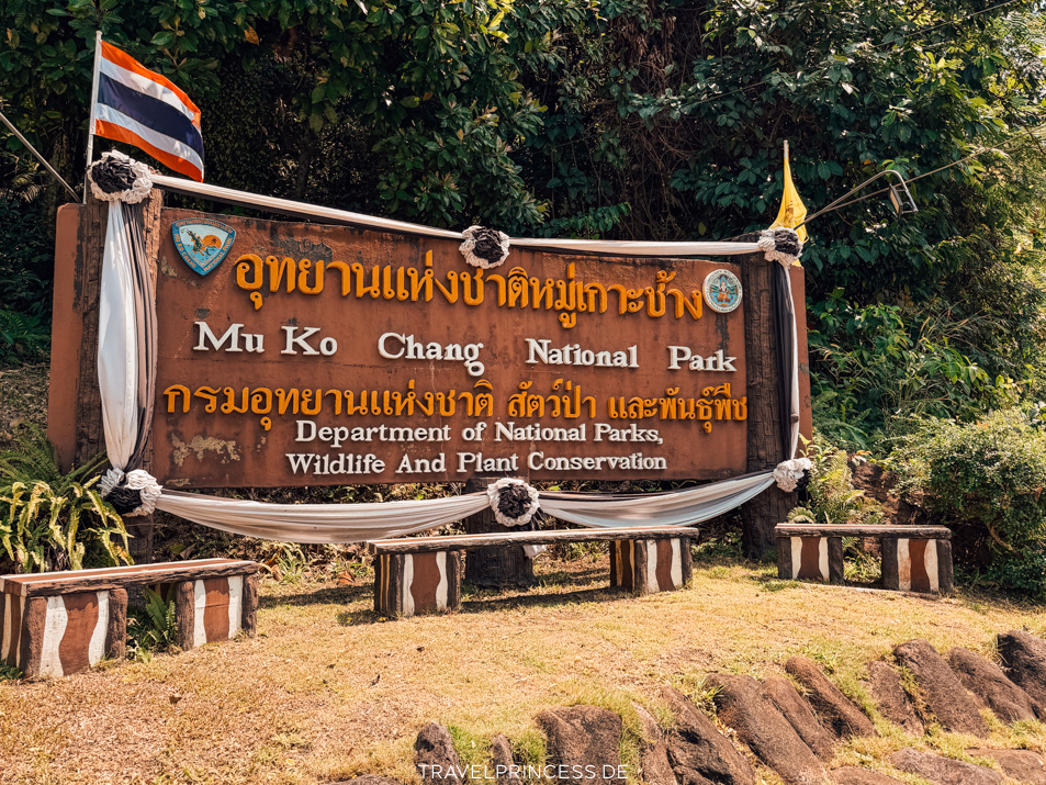Koh Chang Nationalpark Reisetipps Ticket Erfahrungen Travelprincess Reiseblog Reisebericht Reiseführer Thailand
