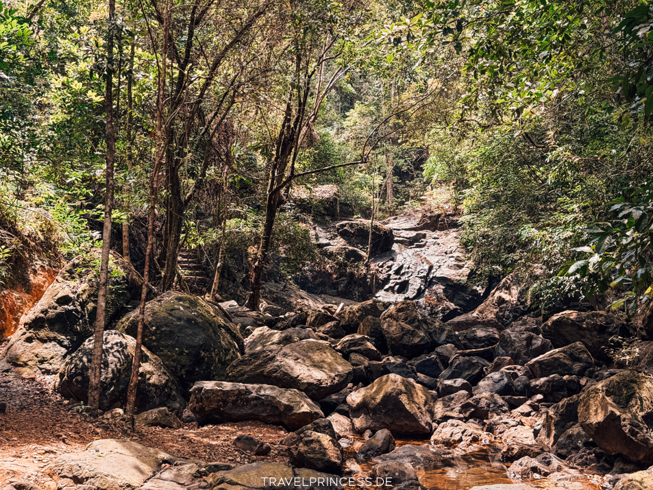 Khlong Nonsi Waterfall Thailand Tipps Wasser Reiseblog Travelprincess