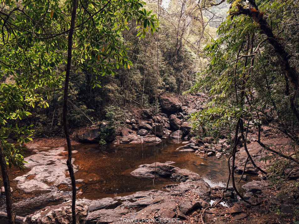 Khlong Phlu Waterfall Wasserfall Koh Chang Lohnt es sich? Nationalpark Eintritt Ticket Reiseblog Travelprincess Reisetipps Reisebericht Koh Chang Sehenswürdigkeiten Highlights Tipps Reiseführer