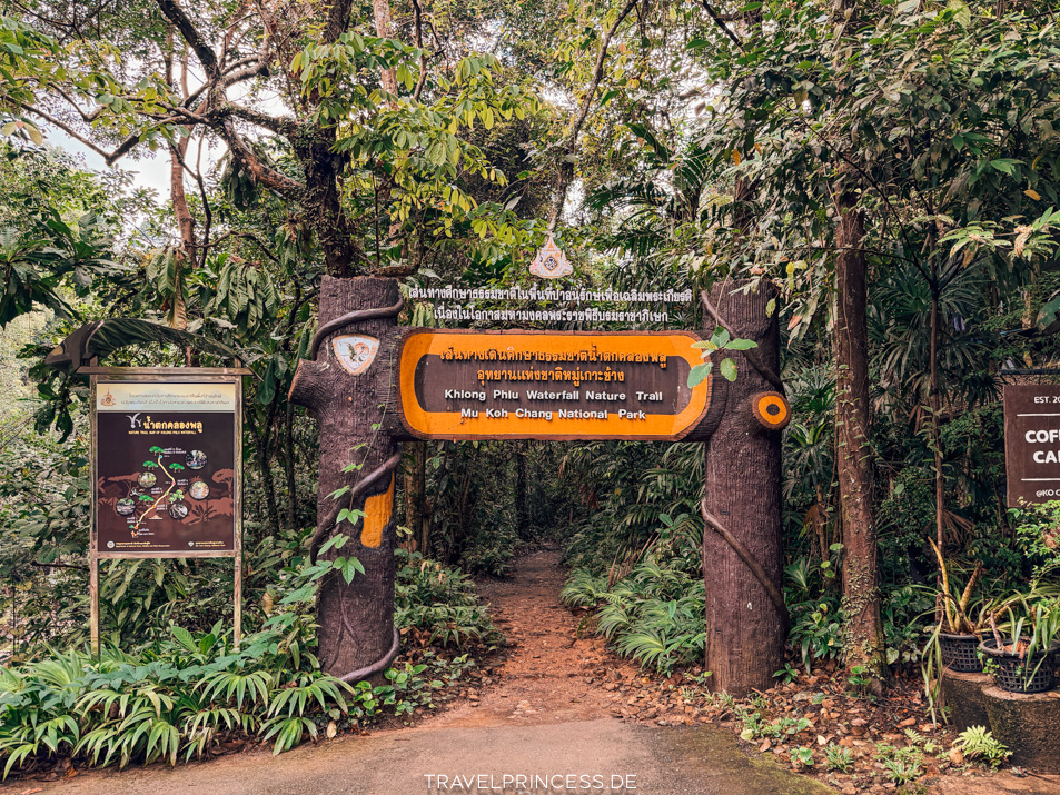Khlong Phlu Waterfall Wasserfall Koh Chang Lohnt es sich? Nationalpark Eintritt Ticket Reiseblog Travelprincess Reisetipps Reisebericht Koh Chang Sehenswürdigkeiten Highlights Tipps Reiseführer