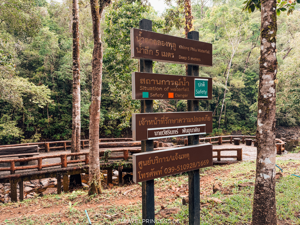 Wasserfall Wasserfälle Koh Chang Tipps Erfahrungen Reisezeit Travelprincess Reiseblog