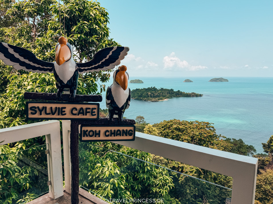 Viewpoints Koh Chang Sehenswürdigkeiten Highlights Touren Roller fahren Erfahrungen Reiseblog Travelprincess Sylvie Cafe
