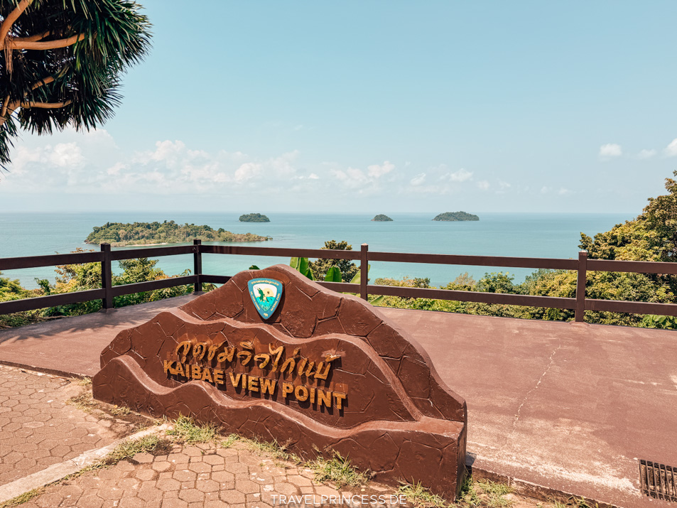 Kai Bae Viewpoint Travelprincess Reiseblog Reisebericht Sehenswürdigkeiten Koh Chang Tipps Reiseführer Thailand