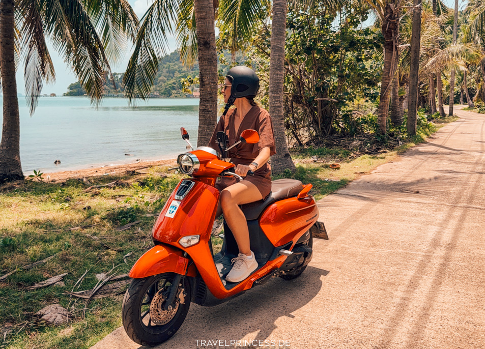 Roller fahren Koh Chang Erfahrungen Gefährlich Straßen Tipps Thailand Reiseblog Travelprincess Reisebericht Reiseführer