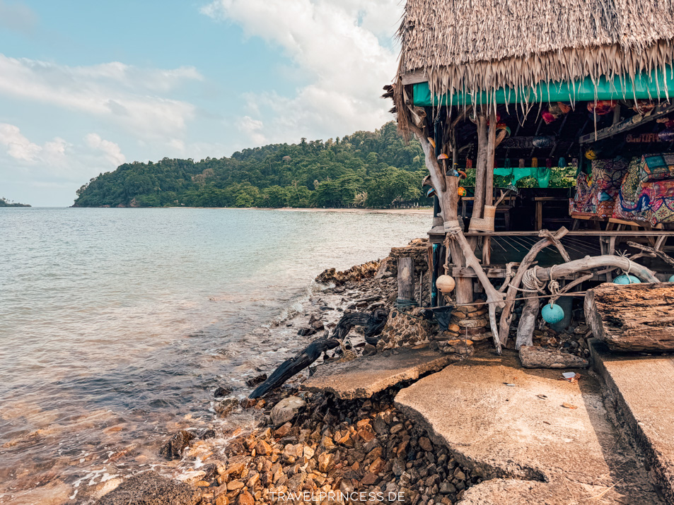 Beautiful Bar Lonely Beach Koh Chang Strände Reiseführer mit Karte Travelprincess Reiseblog Thailand