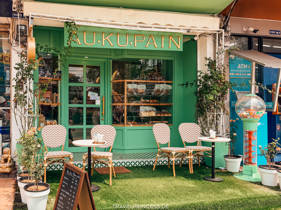 Bäckerei-Highlight: das Café Au Ku Pain Thailand