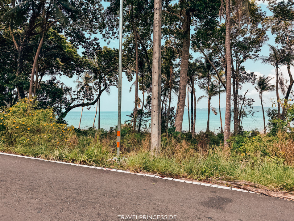 Roller oder Taxi Koh Chang Fortbewegung Erfahrungen Roller fahren Straßen Reisetipps Travelprincess Reiseblog