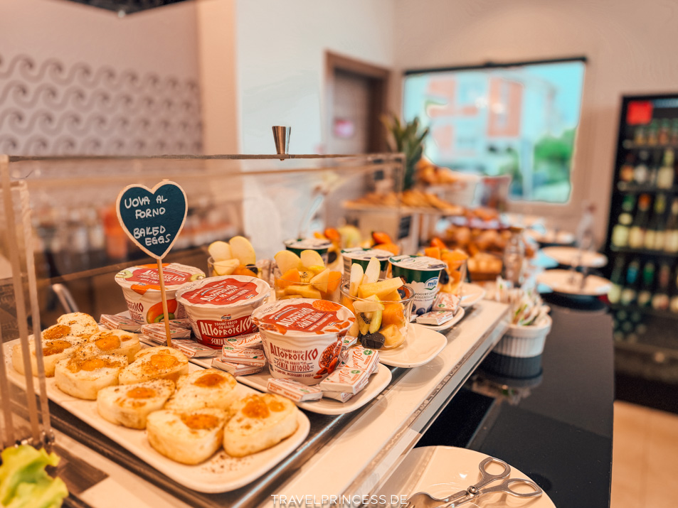 Frühstücksbuffet Hotel Rimini Italien Erfahrungen Reiseblog Travelprincess Reisebericht Reisetipps Emilia-Romagna