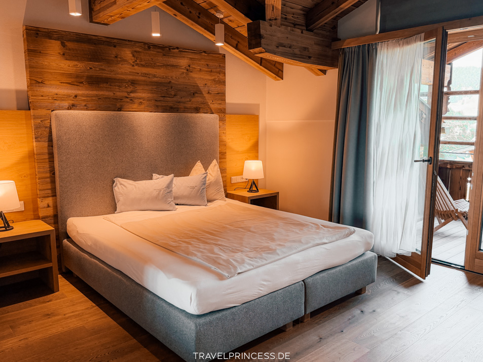 Puradies Leogang Natur Loft Ausblick Balkon Zimmer Erfahrungen Reisetipps Reiseblog Travelprincess Österreich