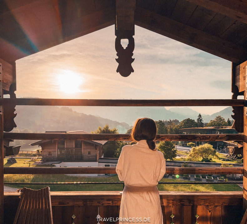 Puradies Leogang Natur Loft Ausblick Balkon Zimmer Erfahrungen Reisetipps Reiseblog Travelprincess Österreich