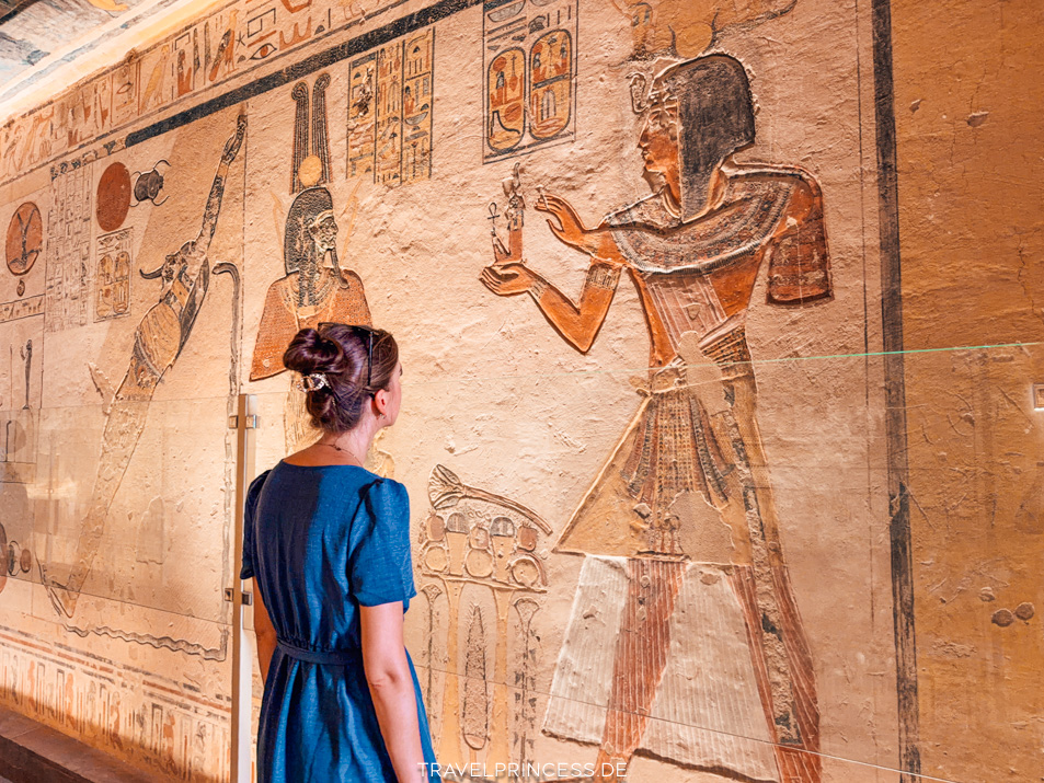 Tal der Könige Ramses Ägypten Reisetipps Sehenswürdigkeiten Reisebericht Reiseführer Touranbieter ab Soma Bay Erfahrungen private Tour Reiseblog Travelprincess Tagesausflug Luxor