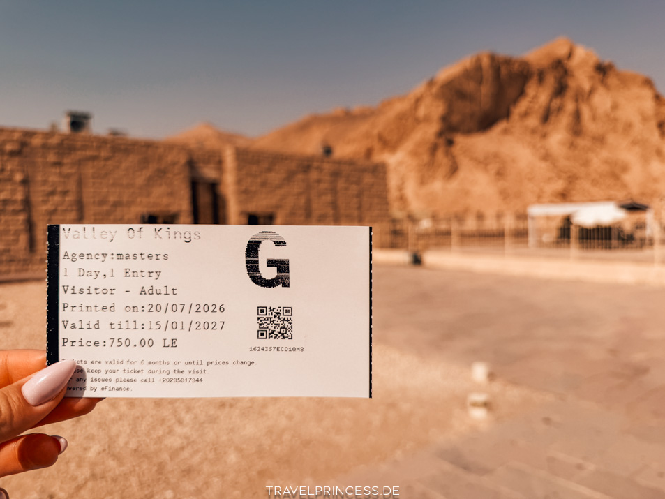 Tal der Könige Ramses Ägypten Reisetipps Sehenswürdigkeiten Reisebericht Reiseführer Touranbieter ab Soma Bay Erfahrungen private Tour Reiseblog Travelprincess Eintritt Ablauf