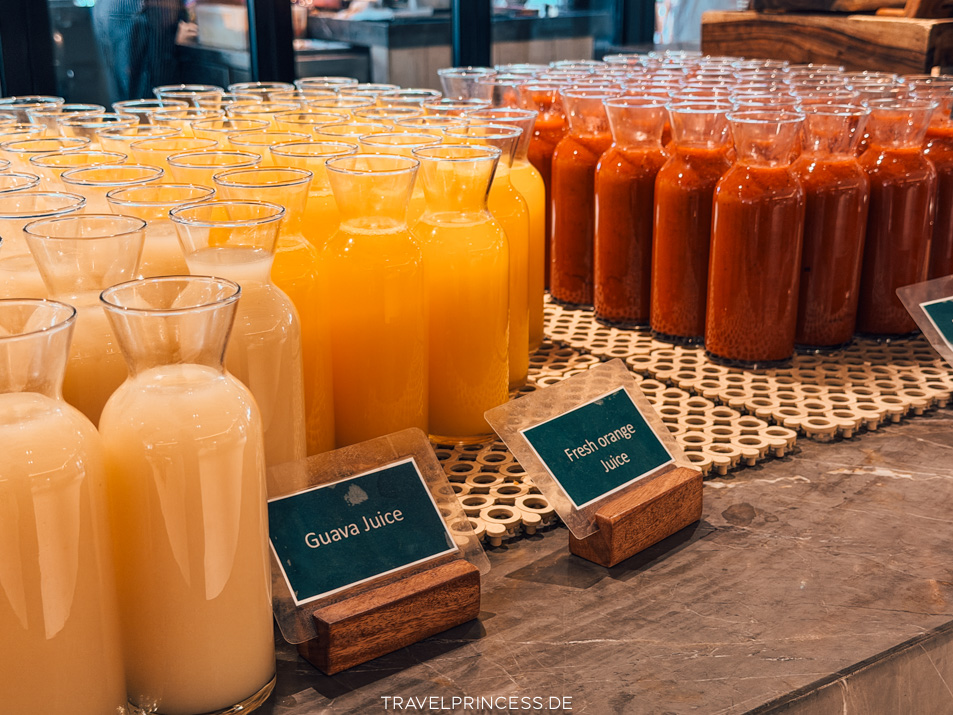 Frühstück Buffet Sheraton Soma Bay Resort Renovierung Erfahrungen Rezensionen Tipps Bewertung Soma Bay Ägypten schönster Strand zum Baden und schnorcheln Reisebericht Reiseblog Travelprincess