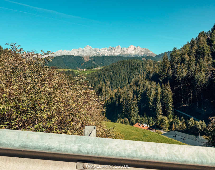 Anreise zum My Daum nach Deutschnofen Südtirol Reiseblog Travelprincess Hoteltipp Wellness Infinitypool Sauna Kochboxen Erfahrungen Bewertungen