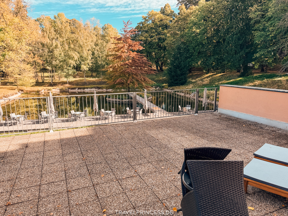 Erfahrungen Tschechien Ayurveda Kur Preise Bewertungen Hotel Tipps Anwendungen Ayurveda-Pavillion Prag Reiseblog Travelprincess Zimmer Balkon Superior